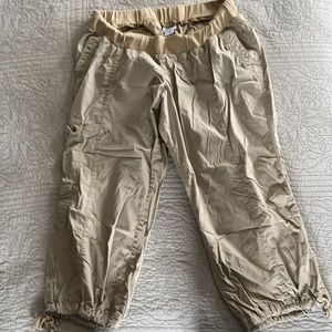 Motherhood maternity cargo capris
